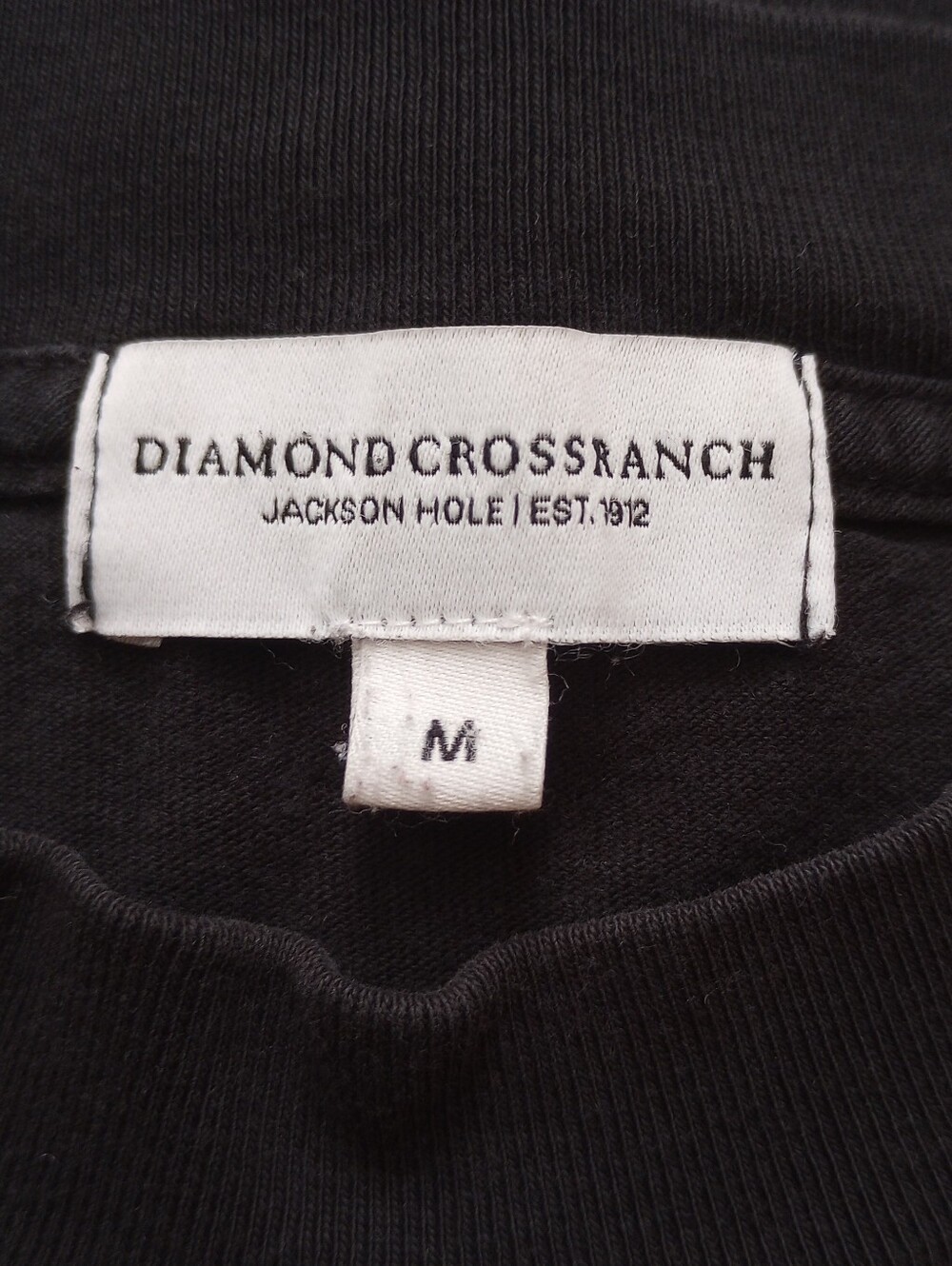 Diamond Cross Ranch Jackson Hole Wyoming Graphic T-shirt Size Medium Western - Picture 7 of 7